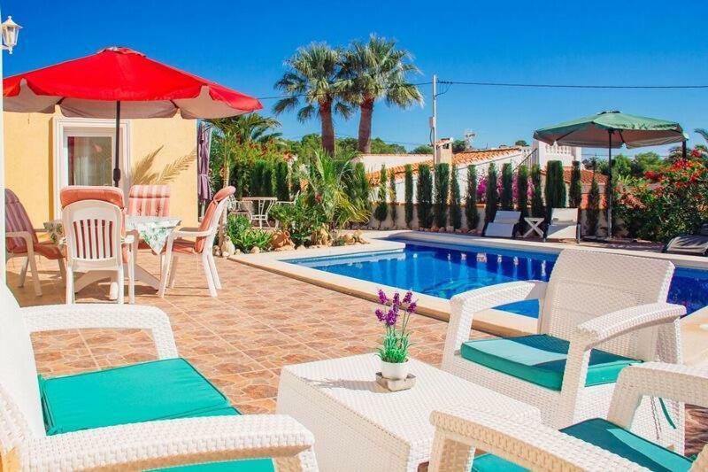 Villa Hayahay With Private Pool & Amazing View Calpe Exterior photo