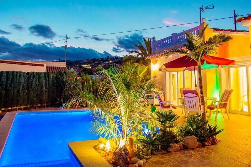 Villa Hayahay With Private Pool & Amazing View Calpe Exterior photo